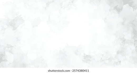 Grunge grey shades watercolor background Luxurious watercolor textures on white paper background 