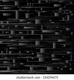 Grunge grid black and white texture. Vector ink grunge brush