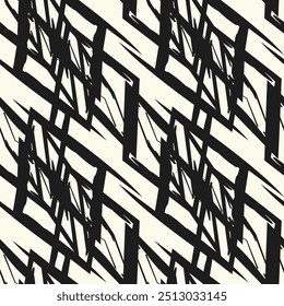 Grunge Raster schwarz-weiß Textur. Vektorfarben-Grunge-Pinsel. Illustrationshintergrund.