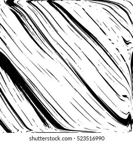 Grunge grid black and white texture. Ink grunge brush. Line vector illustration background
