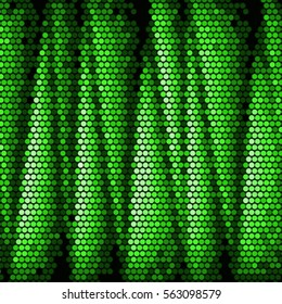 Grunge grid halftone dots texture green vector background. Spotted Abstract Texture