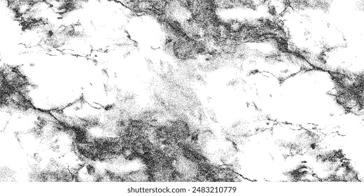 Grunge gritty dotwork overlay background. Abstract noise texture with grains, tiny speckles and spots. Vector illustration of stippled marble texture.