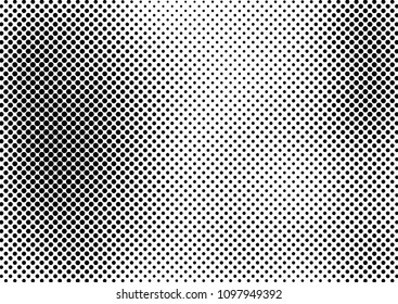 Grunge Halftone Background, backdrop, texture, pattern overlay. Vector illustration