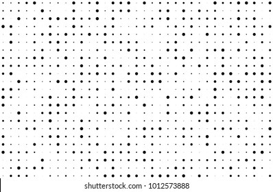 Grunge halftone background. Digital gradient. Dotted pattern with circles, dots, point small and large scale. Design element for web banners, posters, cards, wallpapers, sites, panels.