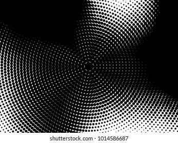 Grunge halftone background. Digital gradient. Dotted pattern with circles, dots, point large scale. Design element for web banners, posters, cards, wallpapers, sites, panels.