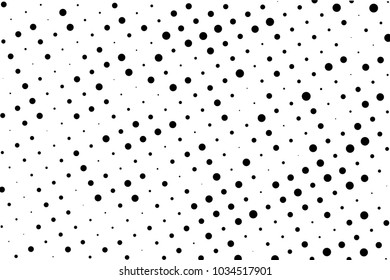 Grunge halftone background. Digital gradient. Dotted pattern with circles, dots, point small and large scale. Design element for web banners, posters, cards, wallpapers, sites, panels.