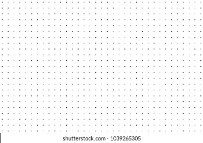 Grunge halftone background. Digital gradient. Pattern with squares small and large scale. Design element for web banners, posters, cards, wallpapers, sites, panels. Vector illustration 