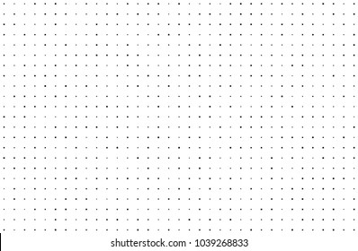 Grunge halftone background. Digital gradient. Pattern with squares small and large scale. Design element for web banners, posters, cards, wallpapers, sites, panels. Vector illustration 