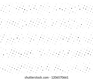 Grunge halftone background. Digital gradient. Wavy dotted pattern with circles, dots, point small and large scale. Design element for web banners, posters, cards, wallpapers, sites, panels.