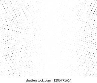 Grunge halftone background. Digital gradient. Wavy dotted pattern with circles, dots, point small and large scale. Design element for web banners, posters, cards, wallpapers, sites, panels.