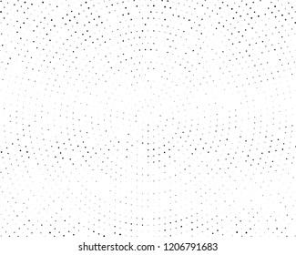 Grunge halftone background. Digital gradient. Wavy dotted pattern with circles, dots, point small and large scale. Design element for web banners, posters, cards, wallpapers, sites, panels.