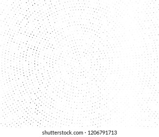 Grunge halftone background. Digital gradient. Wavy dotted pattern with circles, dots, point small and large scale. Design element for web banners, posters, cards, wallpapers, sites, panels.