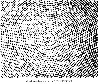 Grunge halftone background. Digital gradient. Wavy dotted pattern with circles, dots, point small and large scale. Design element for web banners, posters, cards, wallpapers, sites, panels.
