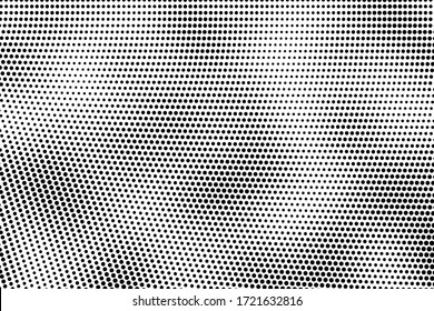 Grunge halftone background. Halftone dots texture. Vector illustration