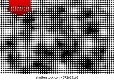 Grunge halftone background. Dots vector texture.