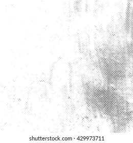 Grunge halftone background. Halftone dots vector texture.