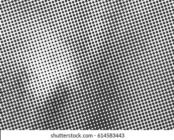 Grunge halftone background. Halftone dots vector texture.