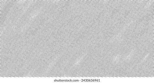 Grunge halftone background horizontal vector design dotted in black color