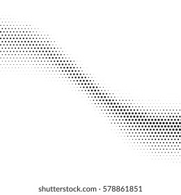 Grunge halftone background. Vector dots texture. Abstract dotted background