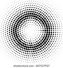 Grunge halftone background. Vector dots texture. Abstract dotted background