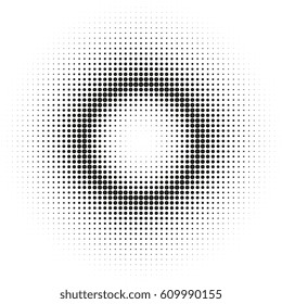Grunge halftone background. Vector dots texture. Abstract dotted background