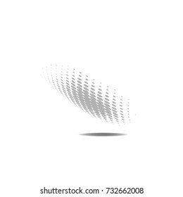 Grunge halftone background. Vector dots texture. Abstract dotted background  