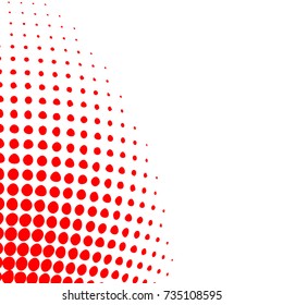 Grunge halftone background. Vector dots texture. Abstract dotted background  