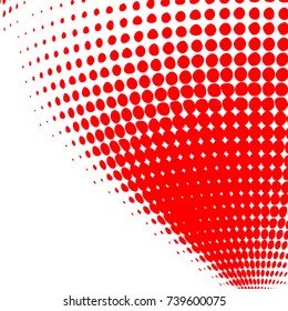 Grunge halftone background. Vector dots texture. Abstract dotted background  