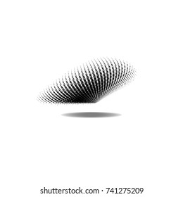 Grunge halftone background. Vector dots texture. Abstract dotted background  