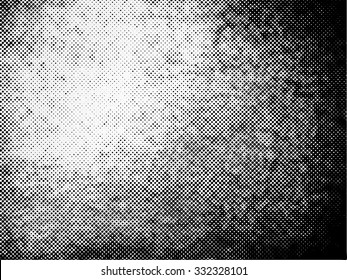 Grunge halftone background.Halftone dots vector texture.