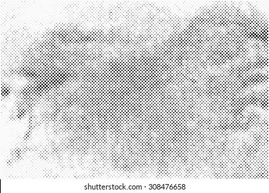 Grunge halftone background.Halftone vector texture.Abstract dots overlay texture.