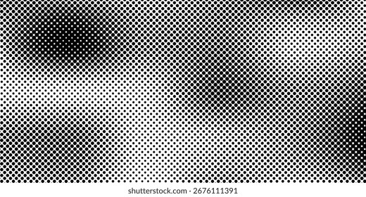 farbige Halbton schwarze Punkte, Texturhintergrund

