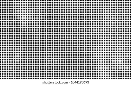 Grunge halftone is black and white. Abstract texture of dots for printing and design
