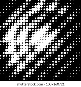 Grunge halftone black and white dots texture background. Spotted vector Abstract Texture
