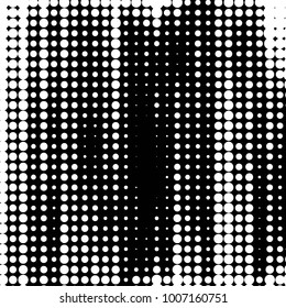 Grunge halftone black and white dots texture background. Spotted vector Abstract Texture

