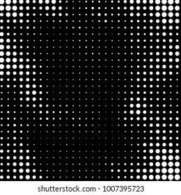Grunge halftone black and white dots texture background. Spotted Abstract Texture
