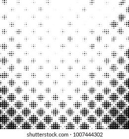 Grunge halftone black and white dots texture background. Spotted Abstract Texture
