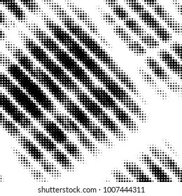 Grunge halftone black and white dots texture background. Spotted Abstract Texture
