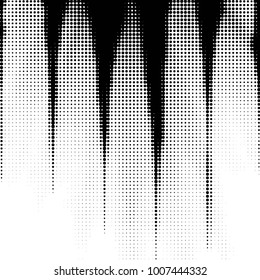 Grunge halftone black and white dots texture background. Spotted Abstract Texture
