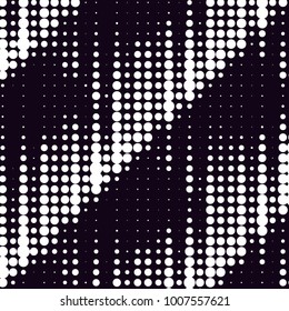 Grunge halftone black and white dots texture background. Spotted Abstract Texture

