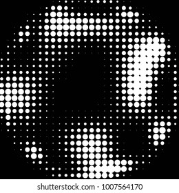 Grunge halftone black and white dots texture background. Spotted Abstract Texture

