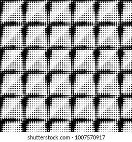 Grunge halftone black and white dots texture background. Spotted Abstract Texture
