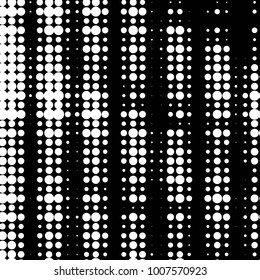 Grunge halftone black and white dots texture background. Spotted Abstract Texture
