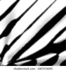 Grunge halftone black and white dots texture background. Spotted Abstract Texture
