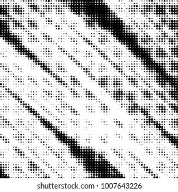 Grunge halftone black and white dots texture background. Spotted Abstract Texture
