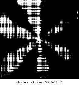 Grunge halftone black and white dots texture background. Spotted Abstract Texture
