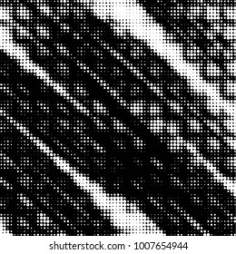 Grunge halftone black and white dots texture background. Spotted Abstract Texture
