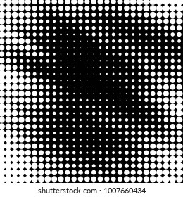 Grunge halftone black and white dots texture background. Spotted Abstract Texture
