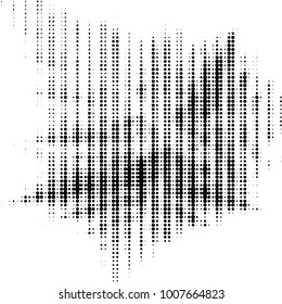 Grunge halftone black and white dots texture background. Spotted Abstract Texture
