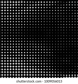 Grunge halftone black and white dots texture background. Spotted vector Abstract Texture
